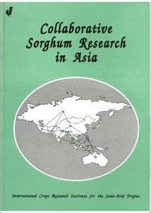 Collaborative Sorghum Research in Asia Report of the Asian Sorghum Researchers Consultative Meetin Epub