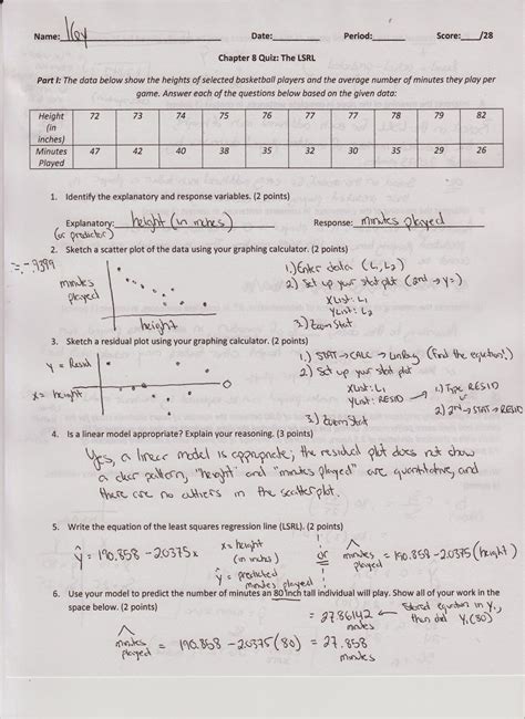 Collaborative Statistics Answer Key Doc