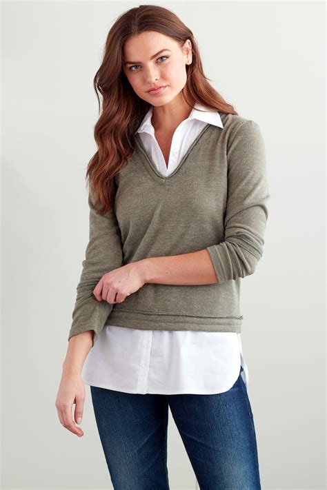 Collared Shirt Sweater: The Perfect Layering Piece for Fall