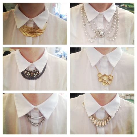 Collared Shirts: The Perfect Canvas for Necklace Adornment