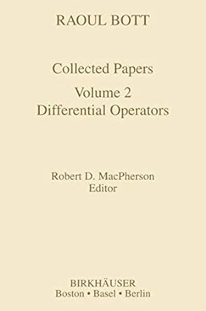 Collected Papers, Vol. 2 Differential Operators 1st Edition Kindle Editon
