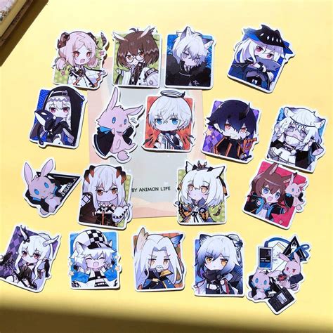 Collecting Arknights Stickers