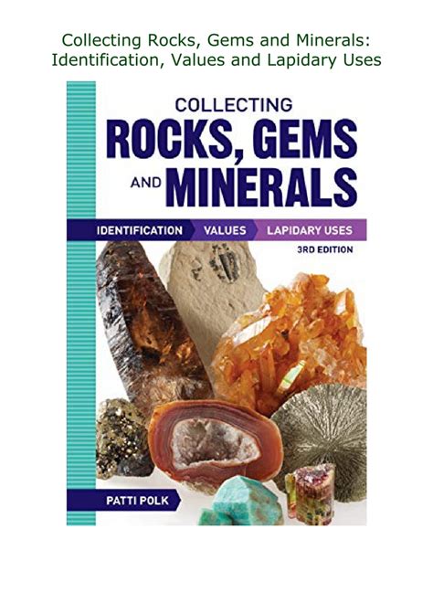 Collecting Rocks Gems Minerals Identification Kindle Editon