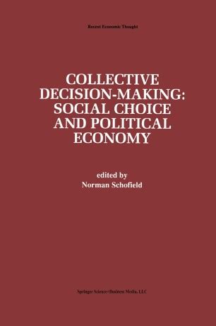 Collective Decision-Making Social Choice and Political Economy 1 Ed. 96 Epub