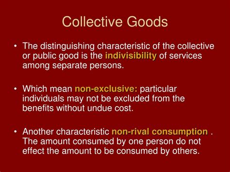 Collective Goods Epub