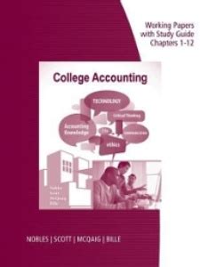 College Accounting Nobles Scott Mcquaig Bille Answers PDF