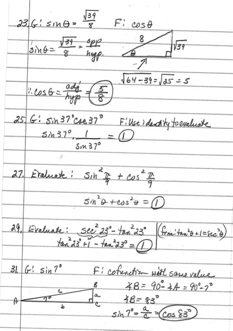 College Algebra And Trigonometry Answers PDF