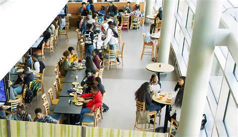 College Avenue Student Center Dining Hall: