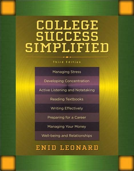 College Success Simplified (3rd Edition) Ebook Epub
