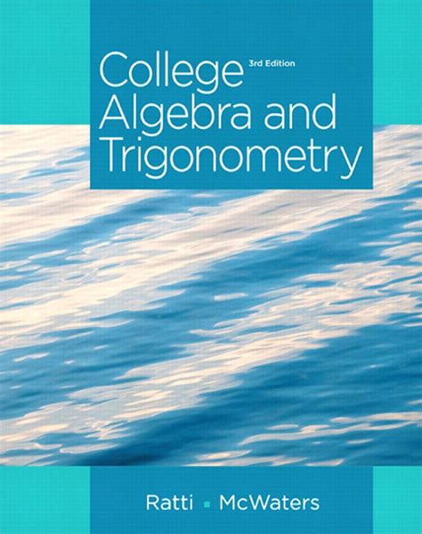 College.Algebra.and.Trigonometry Ebook Epub