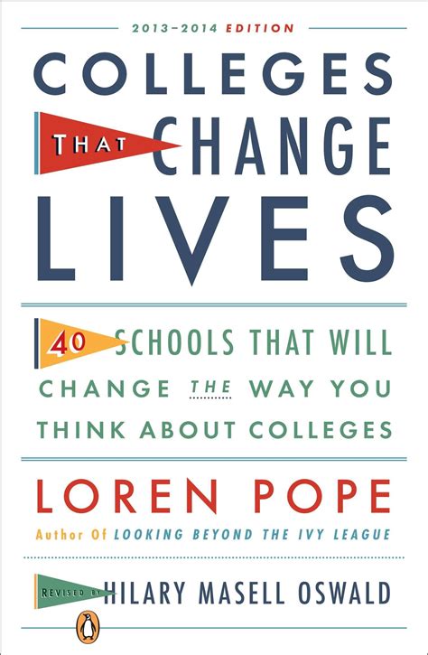 Colleges That Change Lives Schools Epub