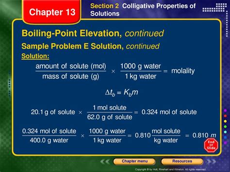 Colligative Packet Boiling Point Elevation Answers Kindle Editon