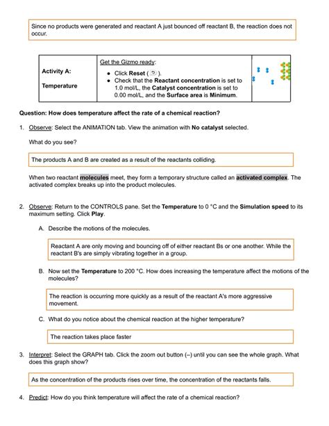 Collision Theory Gizmo Answer Key Epub