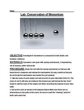 Collisions And Conservation Of Momentum Lab Answers PDF