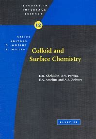 Colloid Chemistry 1st Edition PDF