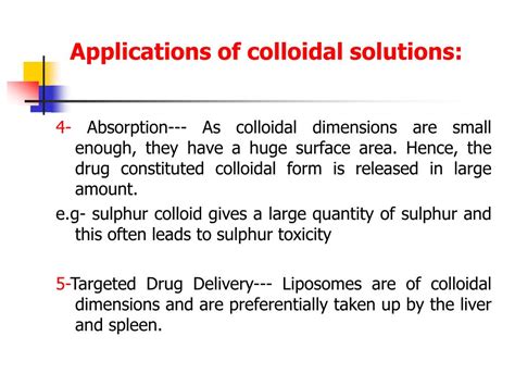 Colloidal Solution Ppt Epub