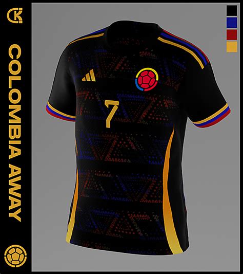 Colombia Soccer Jersey 2024: From Concept to Creation