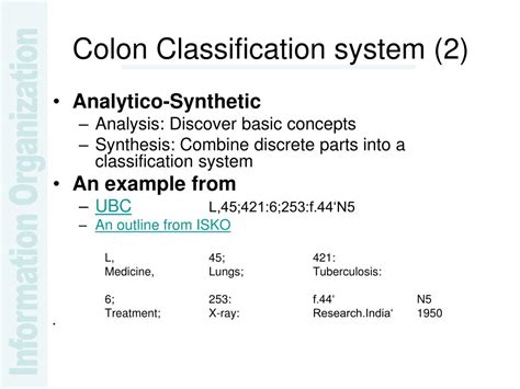 Colon Classification : Prayogatamak Doc