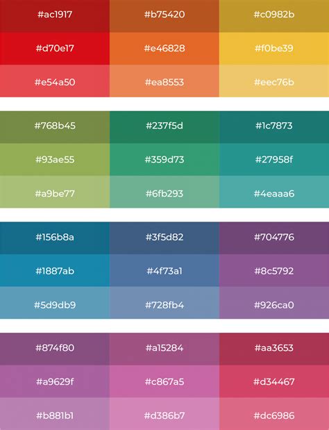 Color Code Scheme