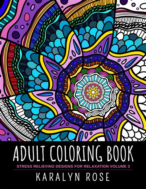 Color Me Coloring Book Stress Relieving and Relaxation Vol 1 25 Unique Coloring Designs and Stress Relieving Patterns for Adult Relaxation Meditation and Happiness Reader