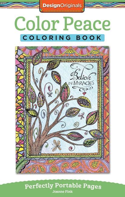 Color Peace Coloring Book Perfectly Portable Pages On the Go Coloring Book Kindle Editon
