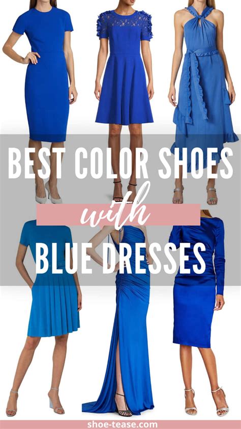 Color Shoes to Wear With Blue Dress