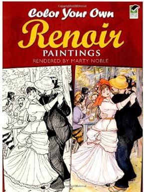Color Your Own Renoir Paintings Dover Art Coloring Book Doc