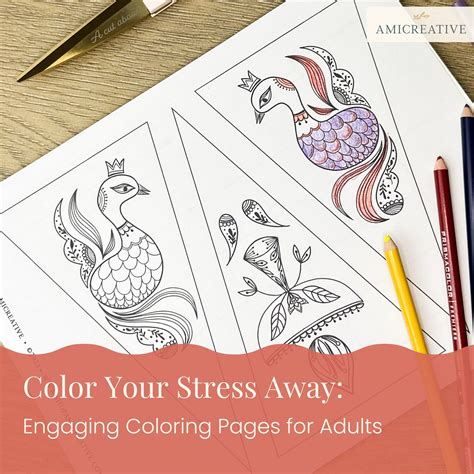 Color Your Stress Away