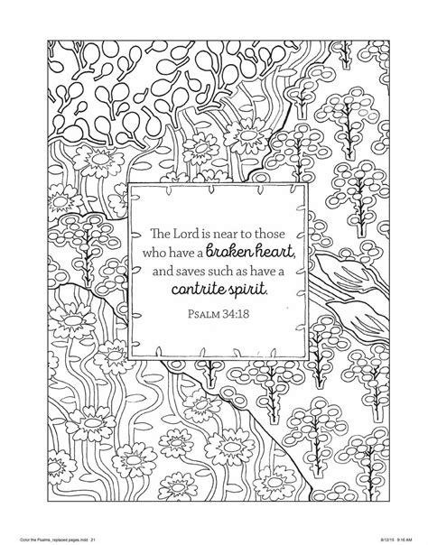 Color the Psalms An Adult Coloring Book for Your Soul Color the Bible Kindle Editon