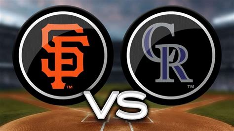 Colorado Rockies vs. San Francisco Giants: A Statistical Showdown of the Matchup