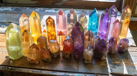 Colored Crystals: A Kaleidoscope of Hues and Healing Properties