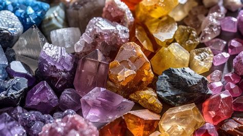 Colored Crystals: A Kaleidoscope of Wonder