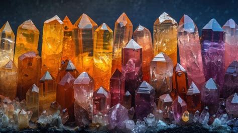 Colored Crystals: A Symphony of Color and Energy