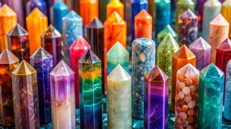 Colored Crystals: A Symphony of Hues and Healing