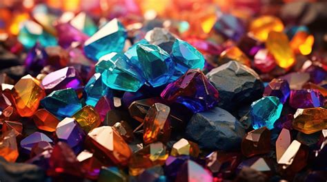 Colored Crystals: Shimmering Gems with Enchanting Powers and Uses