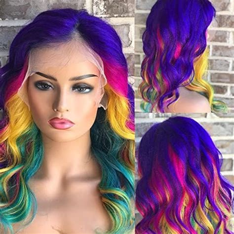 Colored Human Hair Wigs: A Rainbow of Possibilities!