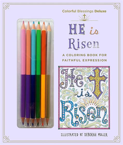 Colorful Blessings He is Risen Deluxe Edition with Pencils Doc