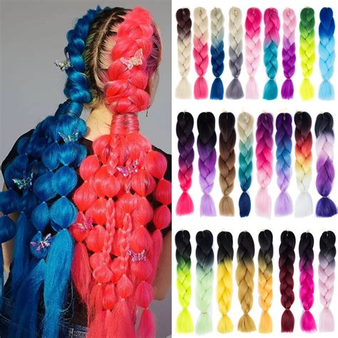 Colorful Fake Hair