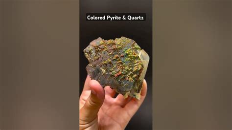 Colorful Pyrite: A Gemstone Unveiled