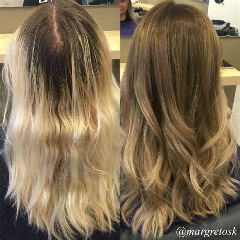 Coloring Bleached Hair Blonde