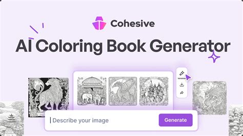 Coloring Book Generator AI: Unleashing Creativity with Digital Ease