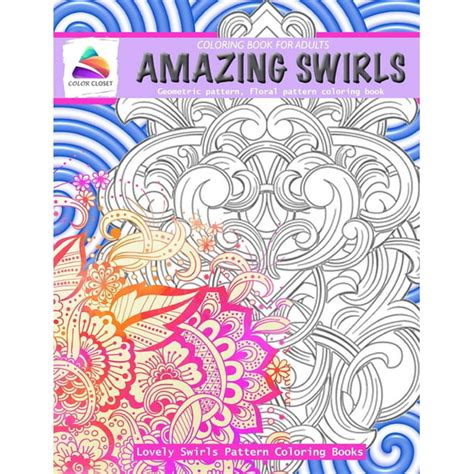 Coloring Book for Adults Amazing Swirls Kindle Editon