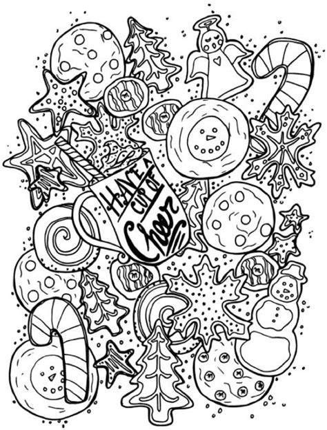 Coloring Christmas An Adult Coloring Book Trees Sweaters and Winter Designs PDF