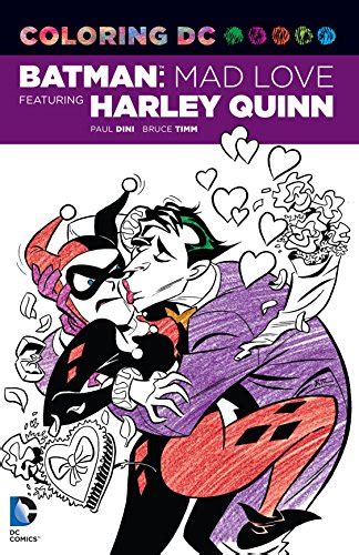 Coloring DC Batman Mad Love Featuring Harley Quinn Dc Comics Coloring Book Doc