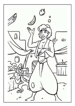 Coloring Pages Aladdin: Dive into the Magical World of Agrabah