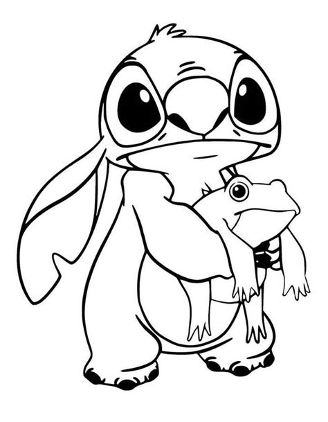 Coloring Pages Printable Stitch