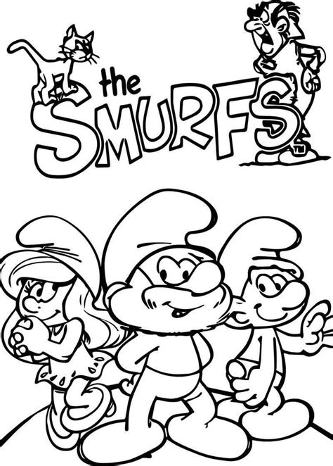 Coloring Smurfs: 10,000+ Engaging Activities for Smurf-tastic Fun!