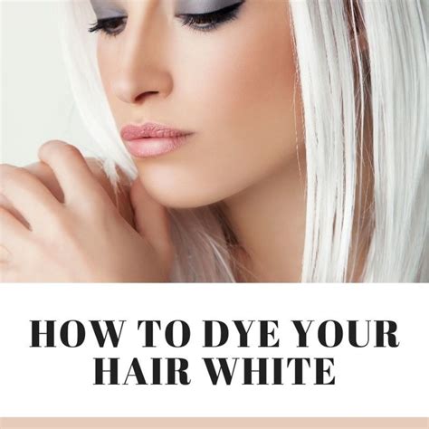 Coloring White Hair