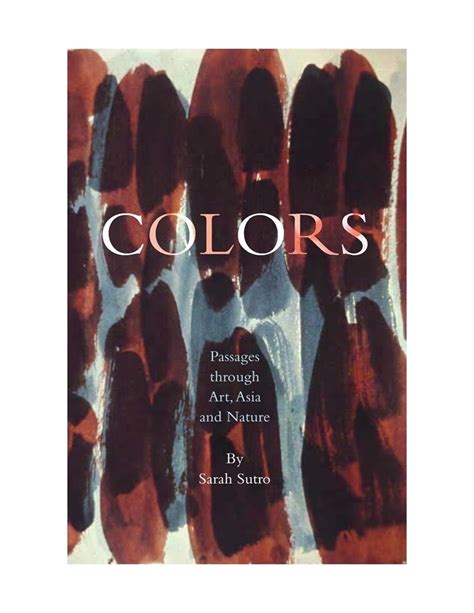 Colors Passages through Art Asia and Nature PDF