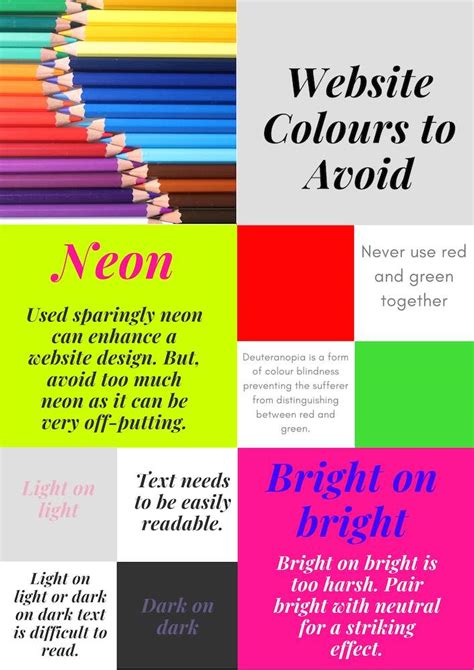 Colors to Avoid